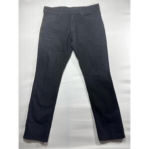 Fried-Denim Men's Slim Fit Black Stretch Denim Jeans - Size 38x32